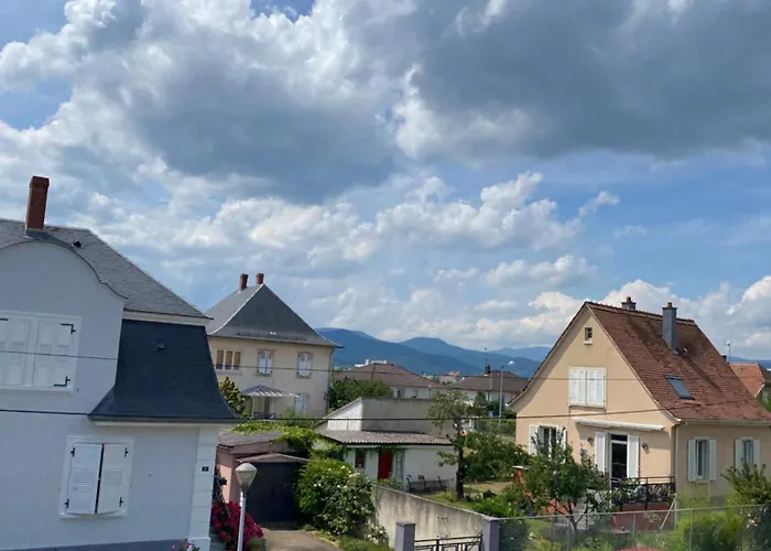 בית נופש Bookingalsace - Maison Mittelharth Parking Jardin