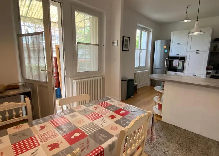 בית נופש Bookingalsace - Maison Mittelharth Parking Jardin קולמר