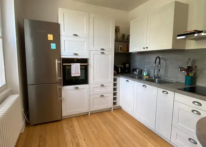 בית נופש Bookingalsace - Maison Mittelharth Parking Jardin קולמר